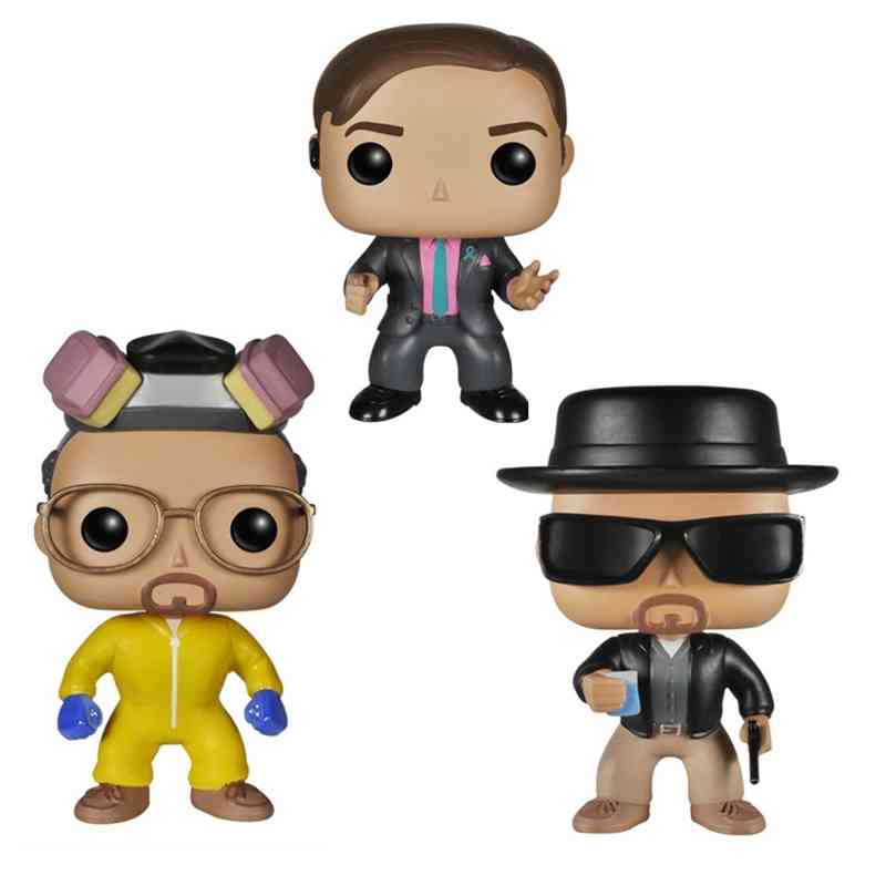 Funko pop deadly poison master surrounding drug lord Saul white handmade model toy ornaments 162
Funko pop deadly poison master surrounding drug lord Saul white handmade model toy ornaments 162