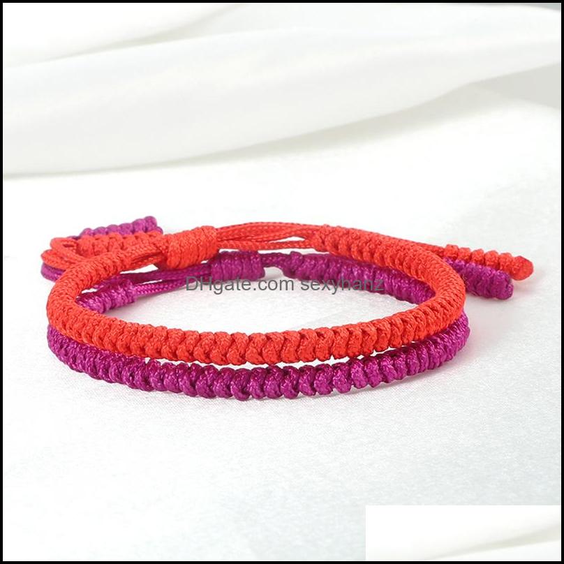 Tennis Women Braided Bracelet Handmade Lucky Tibetan Buddhist Knots Red Rope Bracelets & Bangles For Friends Gifts Men Jewelry Drop Delivery
Tennis Women Braided Bracelet Handmade Lucky Tibetan Buddhist Knots Red Rope Bracelets & Bangles For Friends Gifts Men Jewelry Drop Delivery