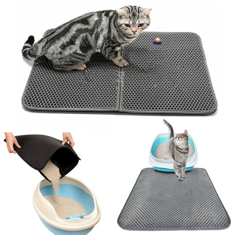 New EVA Pet Cat Litter Box Mat Double-layer Dog Cat Litter Collecting Mat Nonslip Pet Sleeping Bed Feeding Bowl Pad For Dog
New EVA Pet Cat Litter Box Mat Double-layer Dog Cat Litter Collecting Mat Nonslip Pet Sleeping Bed Feeding Bowl Pad For Dog