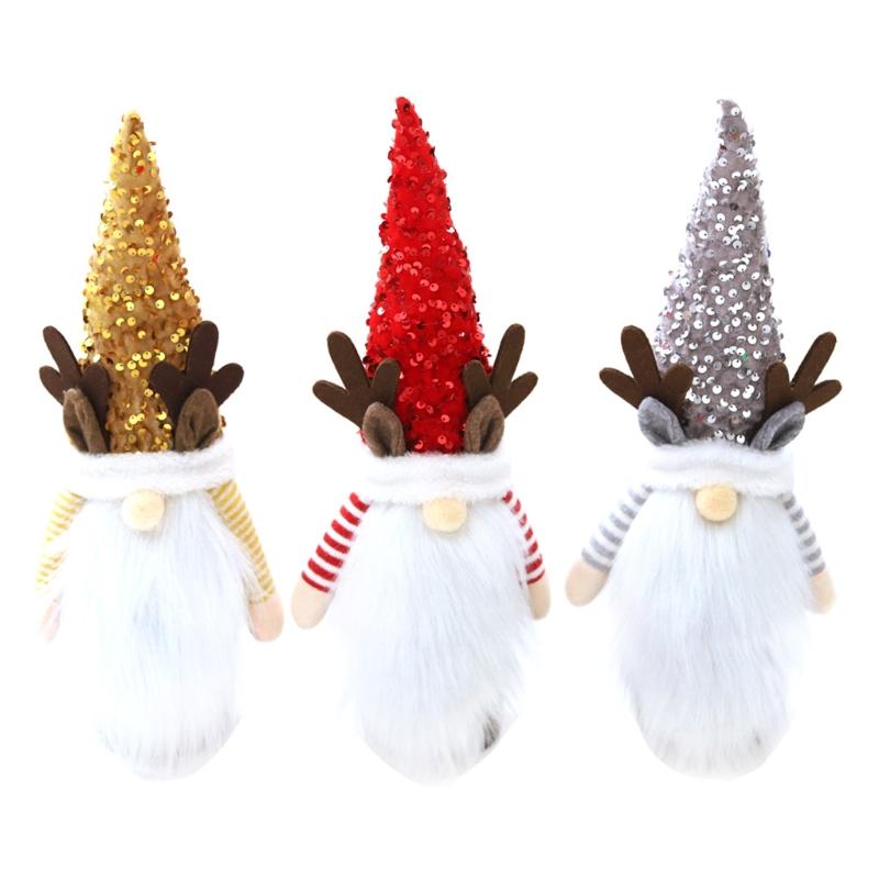 Christmas Decorations Gnome Wine Bottle Cover Sequin Antlers Tomte Swedish Toppers Holiday Dining Table Decor
Christmas Decorations Gnome Wine Bottle Cover Sequin Antlers Tomte Swedish Toppers Holiday Dining Table Decor