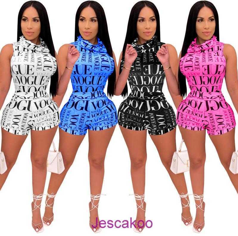 Women Designer Clothes 2021 Summer Tracksuits Two Pieces Set Fashion High Collar Full Letters Printed Sleeveless Short Pants Rompers, Mix colours or leave a message
Women Designer Clothes 2021 Summer Tracksuits Two Pieces Set Fashion High Collar Full Letters Printed Sleeveless Short Pants Rompers, Mix colours or leave a message