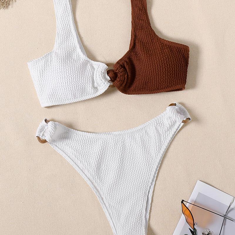 Women' Swimwear Color-blocking Ring Sexy Swimsuit 2021 Summer Fashion Split Suit Ladies Bikini Beach Clothing, Wx280 baizong
Women' Swimwear Color-blocking Ring Sexy Swimsuit 2021 Summer Fashion Split Suit Ladies Bikini Beach Clothing, Wx280 baizong