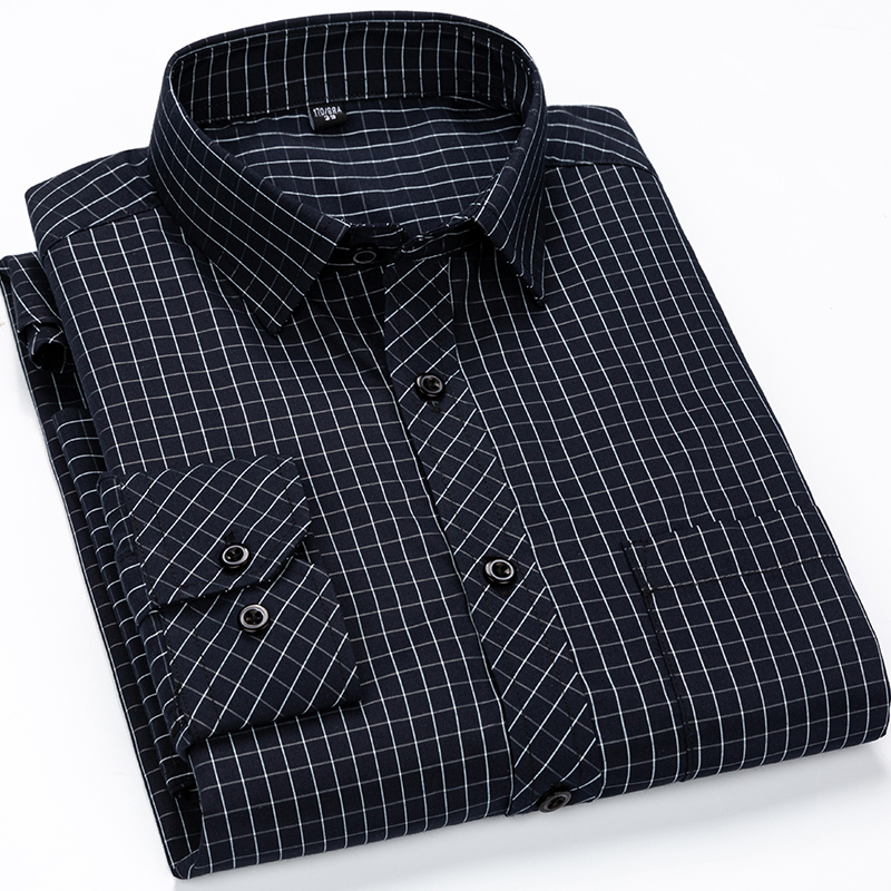Designs Mens Classic Standard-fit Plaid/striped Social Office Dress Shirt Single Patch Pocket Long Sleeve Formal Business Basic, 2102
Designs Mens Classic Standard-fit Plaid/striped Social Office Dress Shirt Single Patch Pocket Long Sleeve Formal Business Basic, 2102