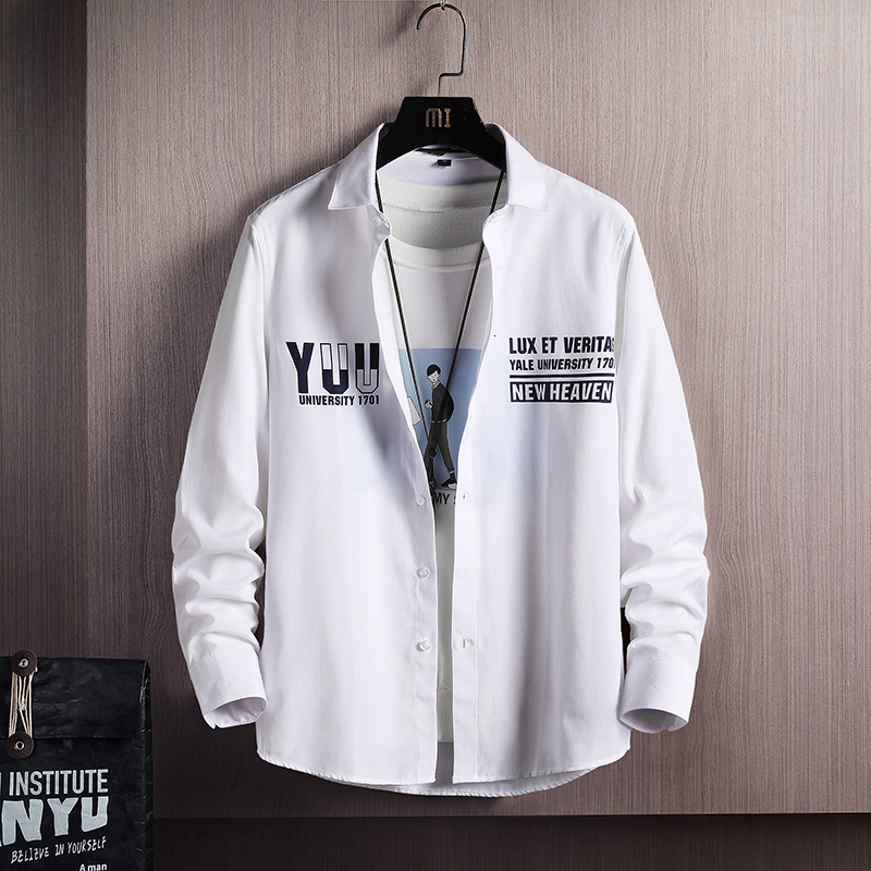Spring Summer 2021 New Fashion Printed Cotton Casual Men's Shirt Long Sleeve Shirts Men High Quality Size M- Dropshipping V289, Navy blue
Spring Summer 2021 New Fashion Printed Cotton Casual Men's Shirt Long Sleeve Shirts Men High Quality Size M- Dropshipping V289, Navy blue