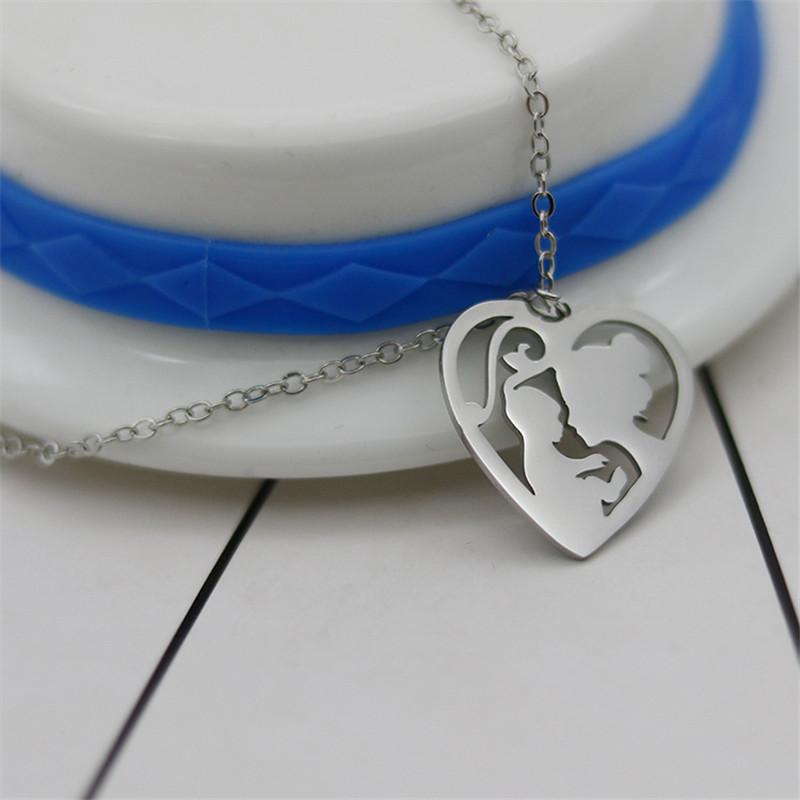 Pendant Necklaces Wholesale Mother And Baby Necklace Trendy Style Stainless Steel Mother's Day Jewellery Gift 12pcs/lot
Pendant Necklaces Wholesale Mother And Baby Necklace Trendy Style Stainless Steel Mother's Day Jewellery Gift 12pcs/lot
