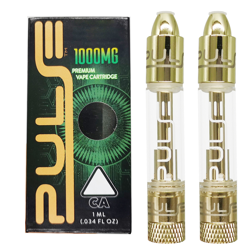 PULSE Vape Cartridges 0.9ml Empty Thick Oil Cartridge Glass Tank Atomizers 510 Thread Vapes Carts Metal Screw Tip Vaporizer Pens with Magnetic Packaging Box
PULSE Vape Cartridges 0.9ml Empty Thick Oil Cartridge Glass Tank Atomizers 510 Thread Vapes Carts Metal Screw Tip Vaporizer Pens with Magnetic Packaging Box