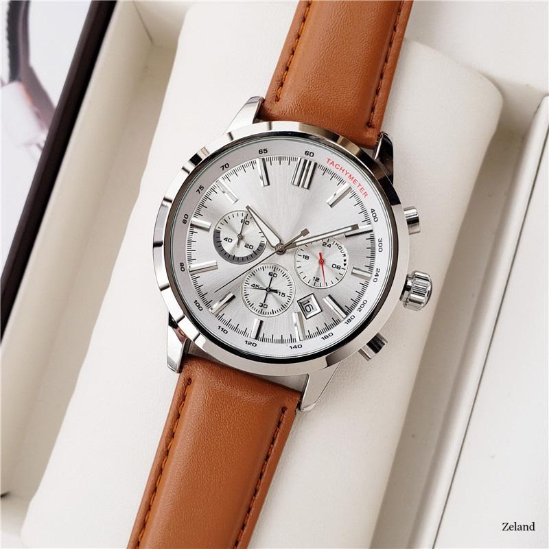 Luxury Mens Boss Watch Quartz All Small Dial Work Hugo Chronograph Men Leather Waterproof Watches Montres208F
Luxury Mens Boss Watch Quartz All Small Dial Work Hugo Chronograph Men Leather Waterproof Watches Montres208F