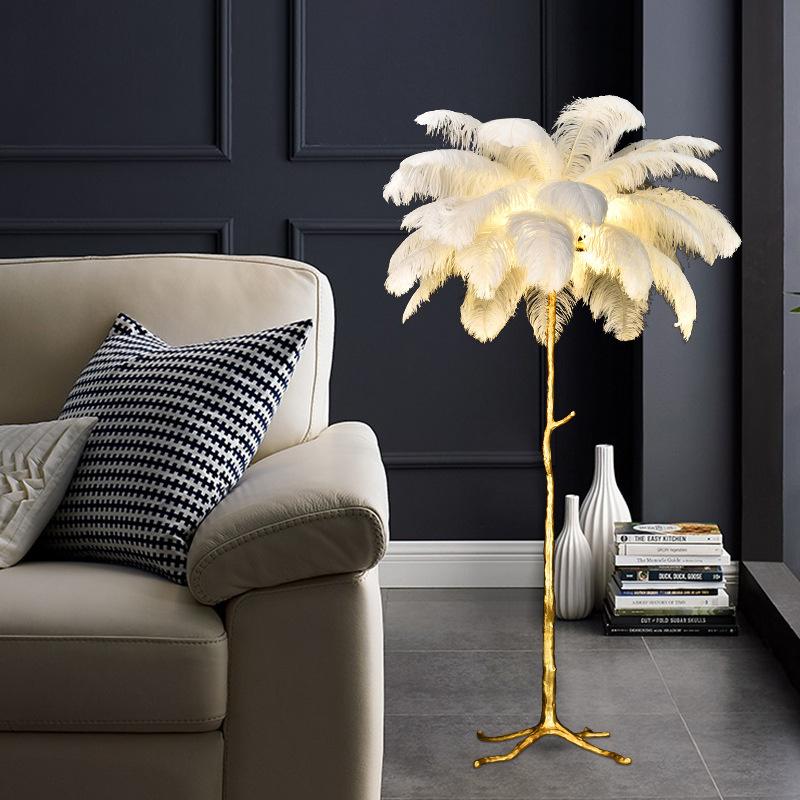 Floor Lamps Resin Feather Lamp Living Room Bedroom Bedside Atmosphere Ins Palm Tree Stand El Decoration
Floor Lamps Resin Feather Lamp Living Room Bedroom Bedside Atmosphere Ins Palm Tree Stand El Decoration