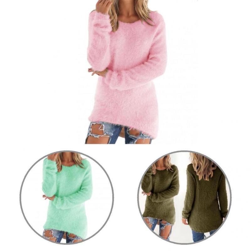 Women's Sweaters Pullover Sweater O-Neck Lady Ribbed Cuff Irregular Hem Knitted For Daily Wear, Army green
Women's Sweaters Pullover Sweater O-Neck Lady Ribbed Cuff Irregular Hem Knitted For Daily Wear, Army green