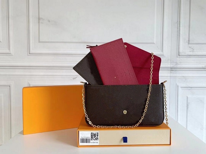 Original New Cowhide Water Pattern Genuine Leather Shoulder Bags Designer Handbags High Quality Luxury Pochette Felicie Chain Women Bags, L1
Original New Cowhide Water Pattern Genuine Leather Shoulder Bags Designer Handbags High Quality Luxury Pochette Felicie Chain Women Bags, L1