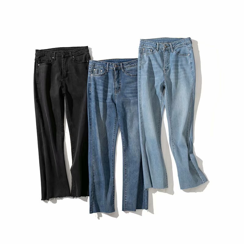 jeans f2439 wind women's clothing summer 2021 high waisted thin flannel, Blue
jeans f2439 wind women's clothing summer 2021 high waisted thin flannel, Blue