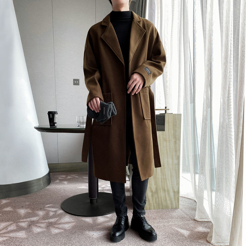 2021 New Cardigan Men's Warm Fashion Casual Long Men Wild Winter Oversize Woolen Coat Mens Overcoat J0tc, Brown
2021 New Cardigan Men's Warm Fashion Casual Long Men Wild Winter Oversize Woolen Coat Mens Overcoat J0tc, Brown