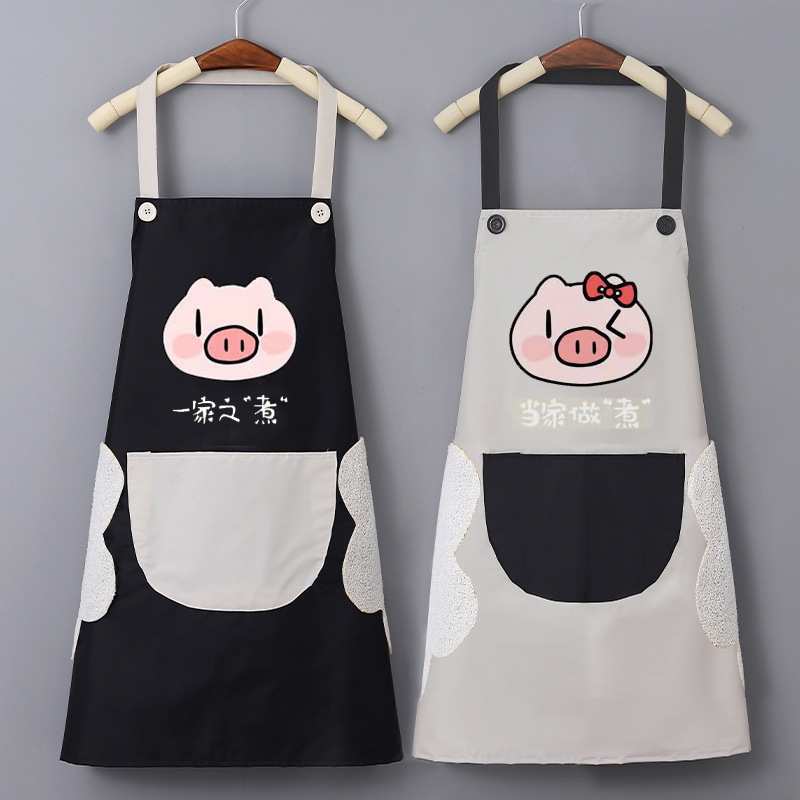 Waterproof hand cloth apron hanging neck and waist restaurant kitchen household wedding Nordic style cleaning
Waterproof hand cloth apron hanging neck and waist restaurant kitchen household wedding Nordic style cleaning
