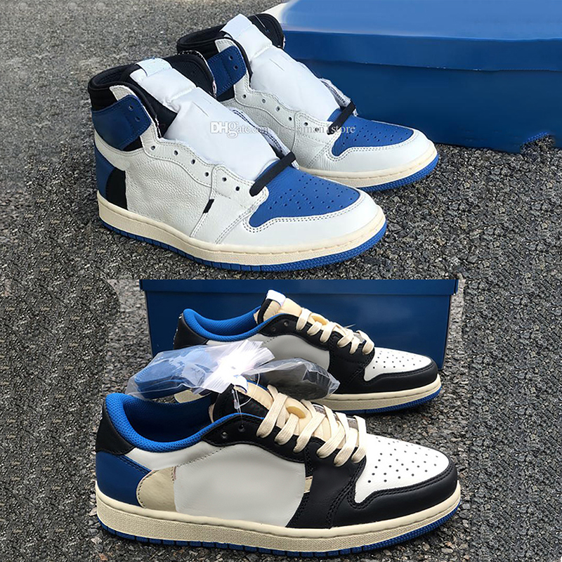 Top quality Jumpman 1 OG 1S High Low Mens Basketball Shoes Military Blue Fragment Lychee Skin North Carolina Womens running Sports Sneakers With Original box, #1
Top quality Jumpman 1 OG 1S High Low Mens Basketball Shoes Military Blue Fragment Lychee Skin North Carolina Womens running Sports Sneakers With Original box, #1
