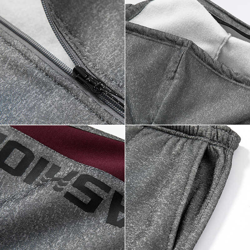 Men Tracksuit Patchwork Sportswear Autumn Hooded Men's Jacket +Printing Drawstring SportPants 2PC Men's Sets Jogging Suit 210603