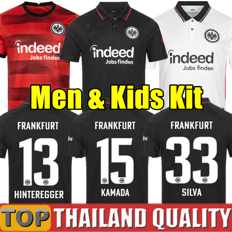 21 22 Eintracht Frankfurt Soccer Jerseys Die Adler SOW SILVA KOSTIC JOVIC football shirt set 2021 2022 HASEBE KAMADA HINTEREGGER Men Kids kit uniform, 21/22 away + patch - men
21 22 Eintracht Frankfurt Soccer Jerseys Die Adler SOW SILVA KOSTIC JOVIC football shirt set 2021 2022 HASEBE KAMADA HINTEREGGER Men Kids kit uniform, 21/22 away + patch - men