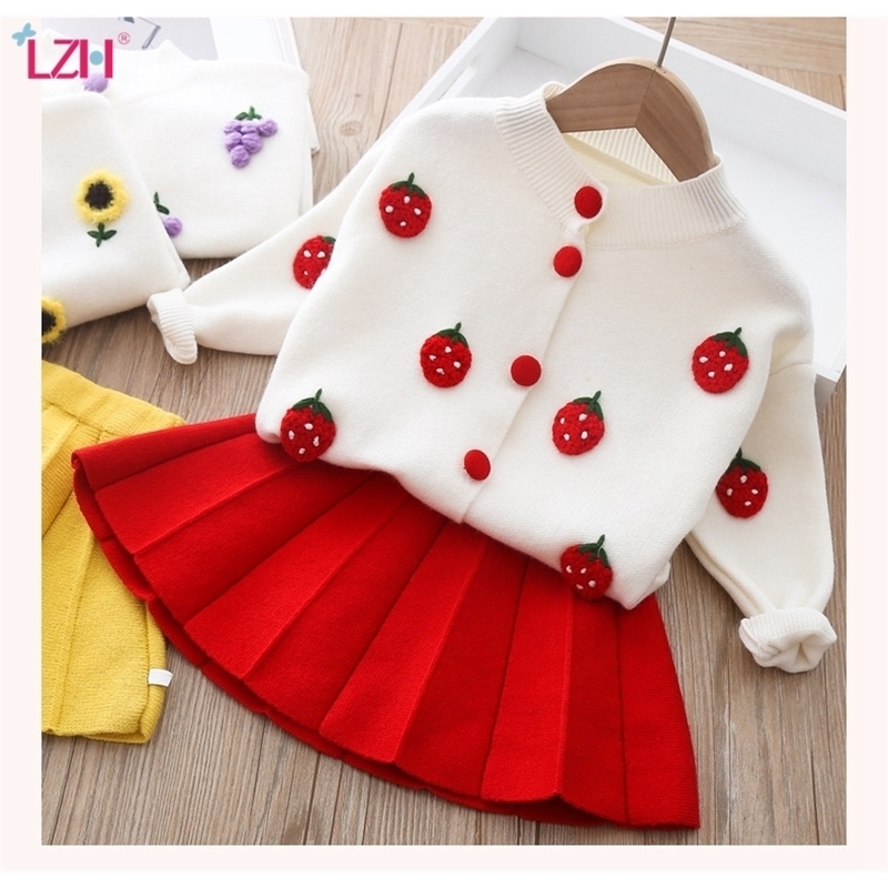 LZH Toddler Baby Girls Clothes Autumn Winter Children Clothing Fleece Sweater Skirts Suit 2Pcs Kids Clothing For Girls Sets 201126, White
LZH Toddler Baby Girls Clothes Autumn Winter Children Clothing Fleece Sweater Skirts Suit 2Pcs Kids Clothing For Girls Sets 201126, White