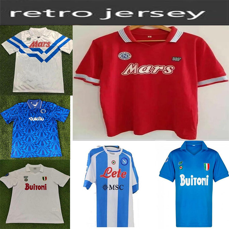 Retro classic 1986 1987 1988 1989 1991 1992 1993 Napoli soccer jersey 86 87 88 89 90 91 92 93 MARADONA MEN football shirt, Black;yellow
Retro classic 1986 1987 1988 1989 1991 1992 1993 Napoli soccer jersey 86 87 88 89 90 91 92 93 MARADONA MEN football shirt, Black;yellow