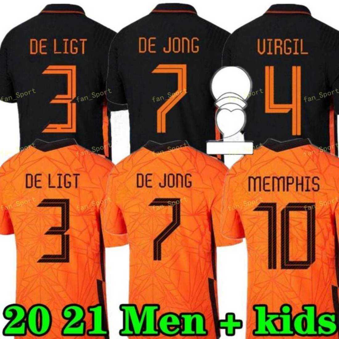 MEMPHIS 2021 Netherlands soccer shirt DE JONG Holland DE LIGT STROOTMAN VAN DIJK VIRGIL 2022 football jersey Adult men + kids kit, Black;yellow
MEMPHIS 2021 Netherlands soccer shirt DE JONG Holland DE LIGT STROOTMAN VAN DIJK VIRGIL 2022 football jersey Adult men + kids kit, Black;yellow