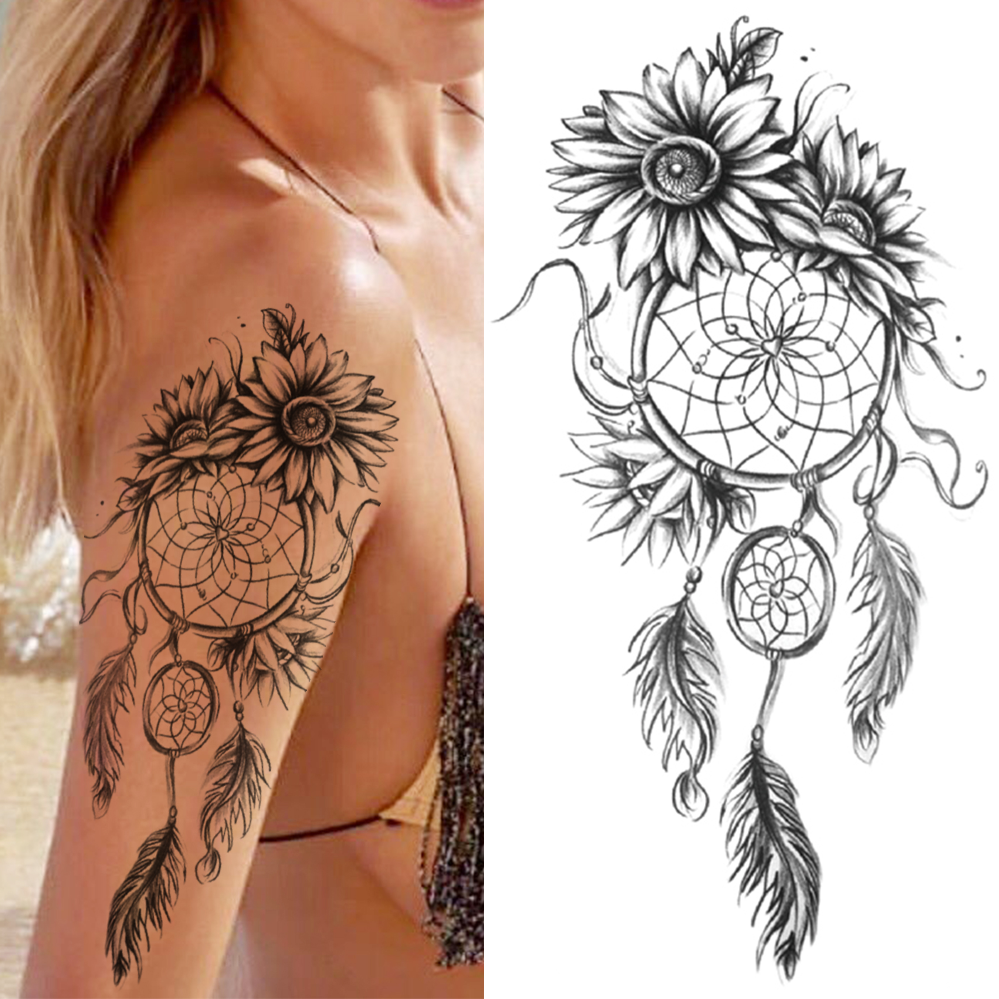 Waterproof Temporary Tattoos Sticker tattoo Stickers For Women Girls Rose Snake Lotus Lily Chains Flower Black Butterfly Fake sleeve tatoo Body Art Tatoos Back
Waterproof Temporary Tattoos Sticker tattoo Stickers For Women Girls Rose Snake Lotus Lily Chains Flower Black Butterfly Fake sleeve tatoo Body Art Tatoos Back