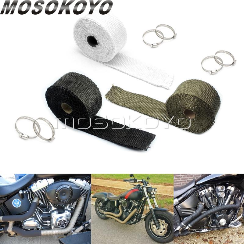 Motorcycle Exhaust System 197'' X 2'' Cafe Racer Motorcycles 1600F Muffler Pipe Insulation Thermal Heat Wrap Resistant Tape Header W/ Buckle
Motorcycle Exhaust System 197'' X 2'' Cafe Racer Motorcycles 1600F Muffler Pipe Insulation Thermal Heat Wrap Resistant Tape Header W/ Buckle