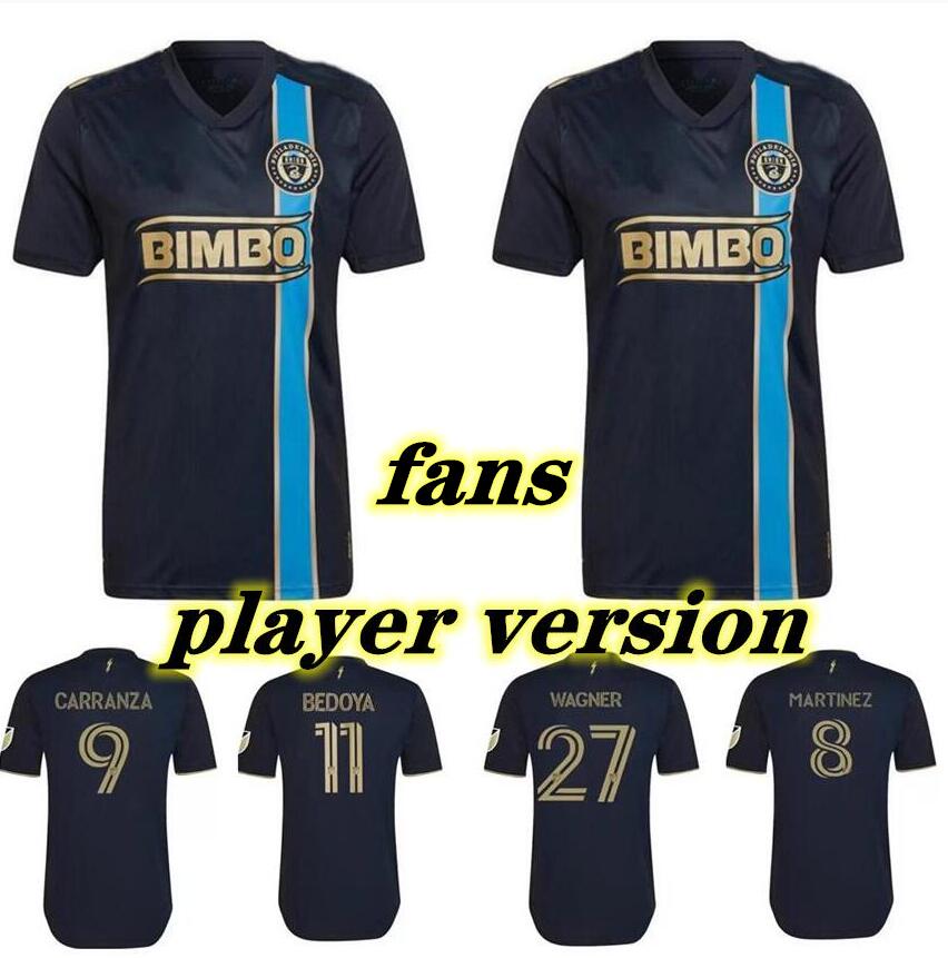 fans player version 2022 2023 Philadelphia Soccer Jerseys Union 22 23 MLS Bedoya Przybylko Uniform Mens home away Martinez Santos KIT Footba, Black;yellow
fans player version 2022 2023 Philadelphia Soccer Jerseys Union 22 23 MLS Bedoya Przybylko Uniform Mens home away Martinez Santos KIT Footba, Black;yellow