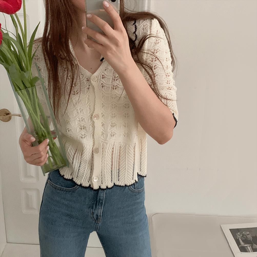 Kitty Summer Casual Knitted Women Sweaters Tops Short Sleeves Cardigans Loose Fashion Femme Prom Outwear High Waist, White;black
Kitty Summer Casual Knitted Women Sweaters Tops Short Sleeves Cardigans Loose Fashion Femme Prom Outwear High Waist, White;black