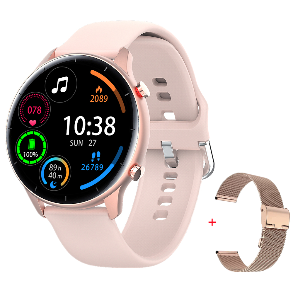 Women Smart Watch L21 1.3 Inch Full Touch Screen IP68 Waterproof Heart Rate Smartwatch Men Notifications Sync for ios Androidg, Silver
Women Smart Watch L21 1.3 Inch Full Touch Screen IP68 Waterproof Heart Rate Smartwatch Men Notifications Sync for ios Androidg, Silver