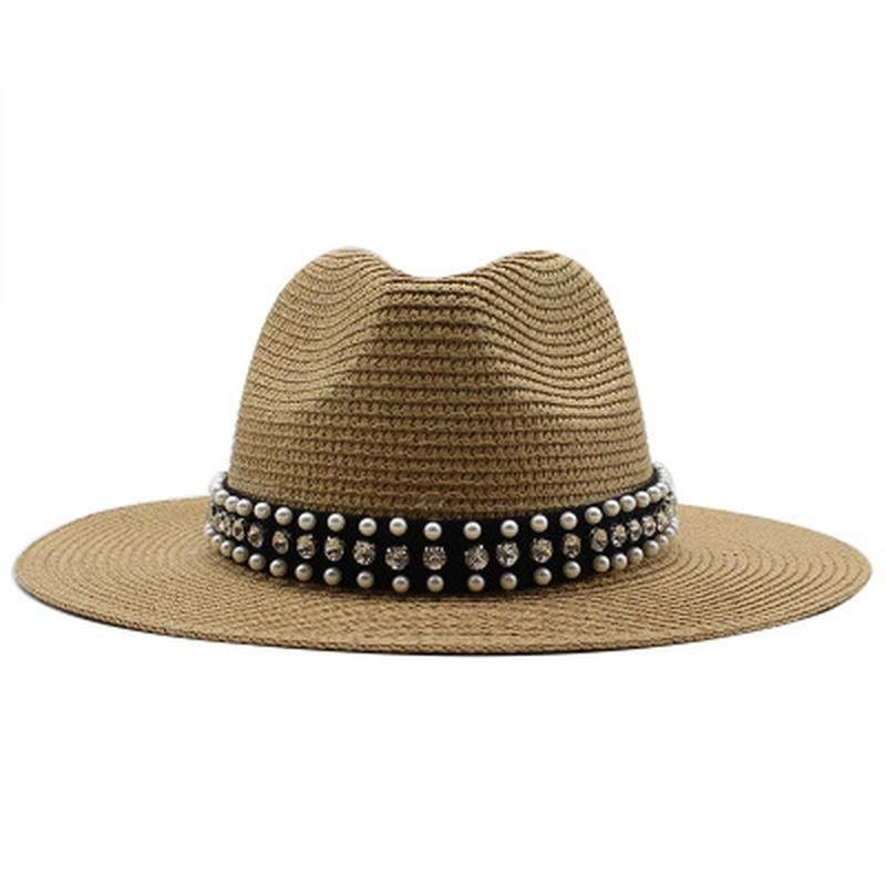 2021 New Straw Summer Spring Solid Wid Brim Band Belt Women Casual Vintage Sun Protection White Black Men Beach Hats Jl5l, Grey
2021 New Straw Summer Spring Solid Wid Brim Band Belt Women Casual Vintage Sun Protection White Black Men Beach Hats Jl5l, Grey