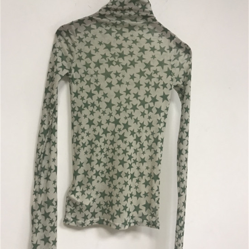 2021 New Mulheres Gola Alta Camisa De Fundo Estrelas Printted Senhoras Blusa Feminina Estiramento Manga Longa Pulver Topos Lvkv, Black
2021 New Mulheres Gola Alta Camisa De Fundo Estrelas Printted Senhoras Blusa Feminina Estiramento Manga Longa Pulver Topos Lvkv, Black