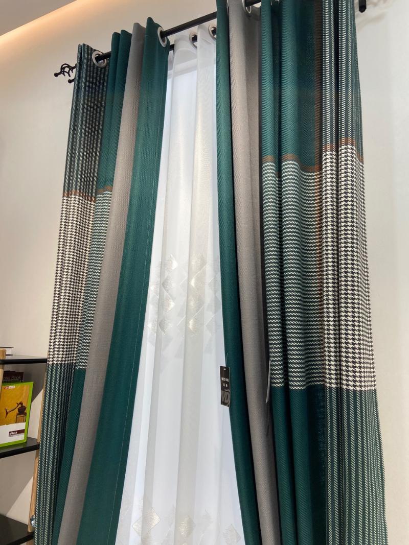 New Plaid Cotton And Linen Curtains, Green Plaid, Atmospheric Fashion, Simple Curtains, Nordic Fashion And Modern Curtain
New Plaid Cotton And Linen Curtains, Green Plaid, Atmospheric Fashion, Simple Curtains, Nordic Fashion And Modern Curtain