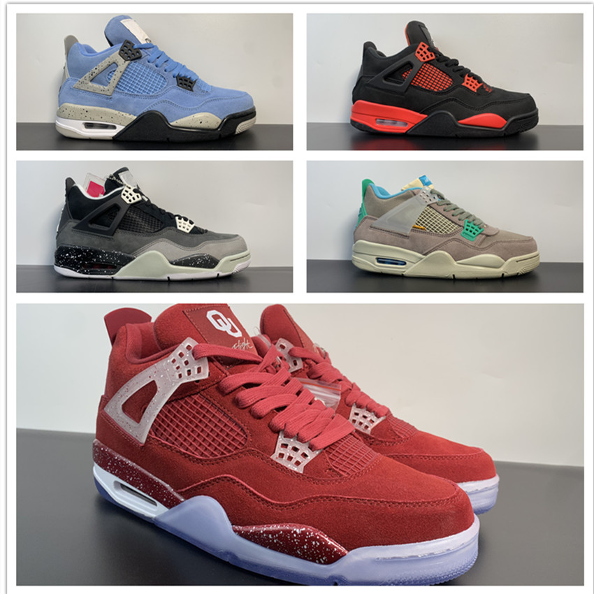 kicks88 wholesaler 4s University Blue basketball shoes 4 Retro Oklahoma Sooners University red sports sneakers trainers top quality with box size 7-13, Need female models to contact customer s
kicks88 wholesaler 4s University Blue basketball shoes 4 Retro Oklahoma Sooners University red sports sneakers trainers top quality with box size 7-13, Need female models to contact customer s