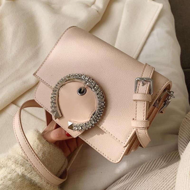 Elegant Female Square Crossbody Bag 2021 New High quality Leather Women's Designer Handbag Diamond Lock Shoulder Messenger Bag, Black
Elegant Female Square Crossbody Bag 2021 New High quality Leather Women's Designer Handbag Diamond Lock Shoulder Messenger Bag, Black