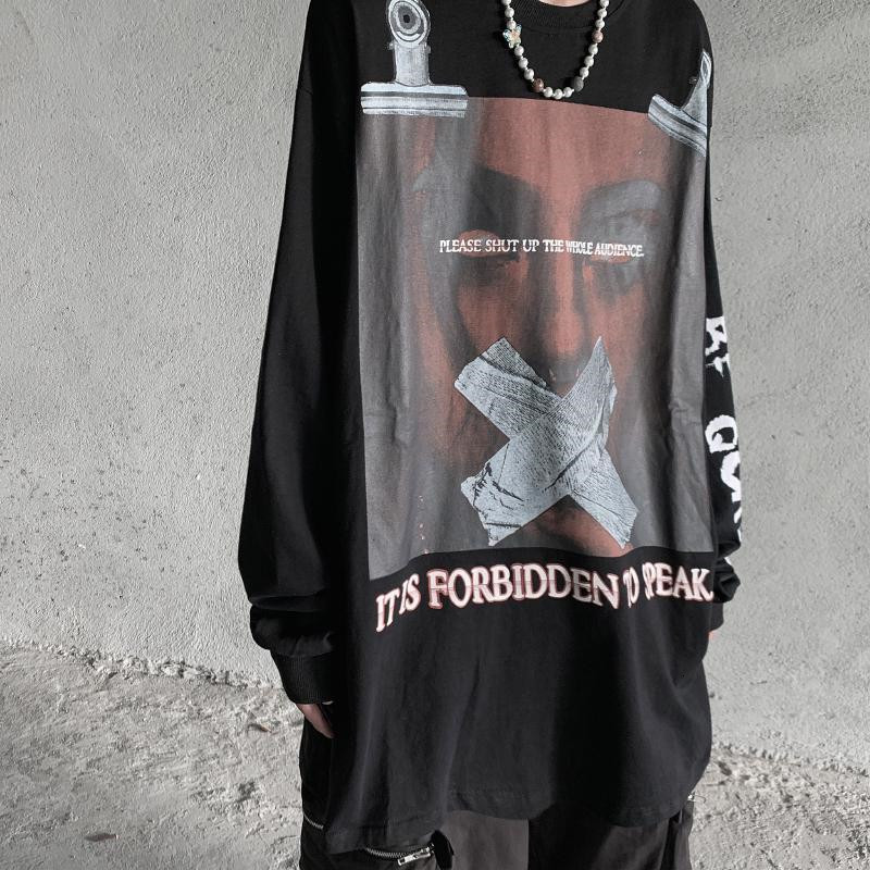2021 New Preto Outono Masculina De Manga Longa Rock t Camisa Harajuku Japons Solto Streetwear Hip Hop Alta Rua Tshirts Masculino Ro2l
2021 New Preto Outono Masculina De Manga Longa Rock t Camisa Harajuku Japons Solto Streetwear Hip Hop Alta Rua Tshirts Masculino Ro2l