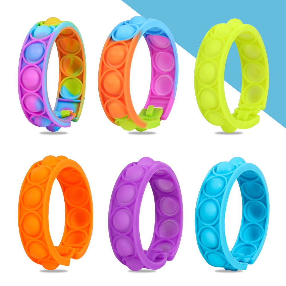 Fidget Toy Mini Dimples Wristband Bracelet Fidgets Sensory Finger Decompression Game Stress Reliever Educationa Toys
Fidget Toy Mini Dimples Wristband Bracelet Fidgets Sensory Finger Decompression Game Stress Reliever Educationa Toys