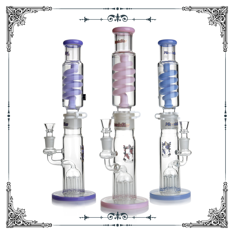 phoenix glass pink purple blue bong with Glycerin Freezable Coil Tube bongs welded 8 tree perk glass water pipe build a bong bubbler hookahs smoking heady oil rigs 15"
phoenix glass pink purple blue bong with Glycerin Freezable Coil Tube bongs welded 8 tree perk glass water pipe build a bong bubbler hookahs smoking heady oil rigs 15"