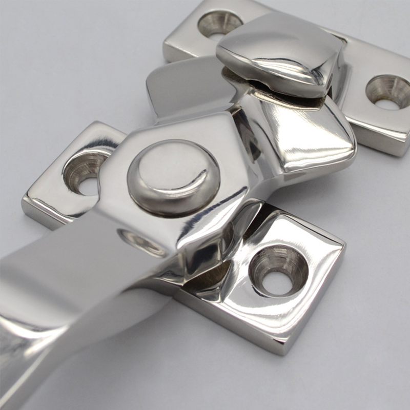 Sealed soundproof door pull Freezer handle oven hinge Cold storage Industrial truck latch hardware cabinet closed tightly knob lock