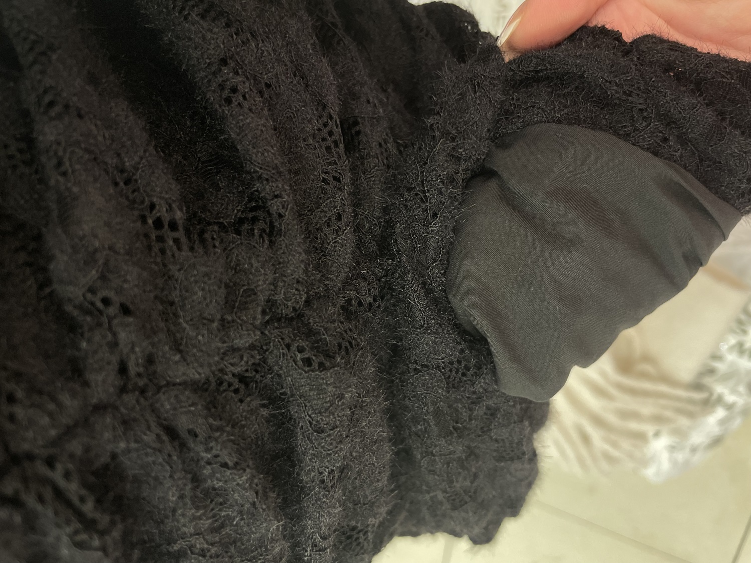 New design womens sexy v-neck long sleeve high waist bodycon tunic short thickening lace dress SMLXL