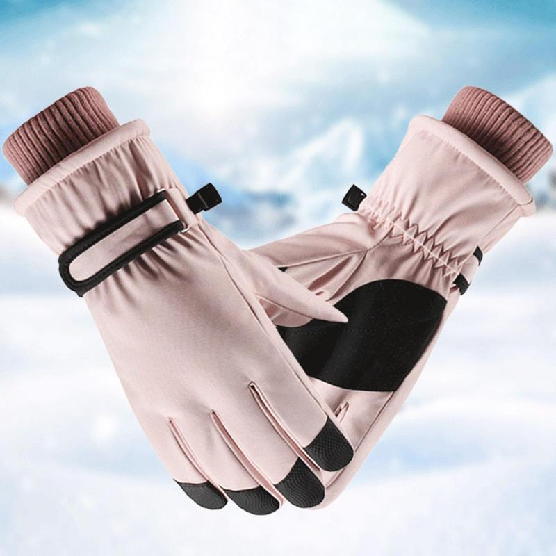 Sports Gloves Winter Outdoor Running Glove Women Waterproof Warm Skiing Cycling Riding Touch Screen Mittens, Black
Sports Gloves Winter Outdoor Running Glove Women Waterproof Warm Skiing Cycling Riding Touch Screen Mittens, Black