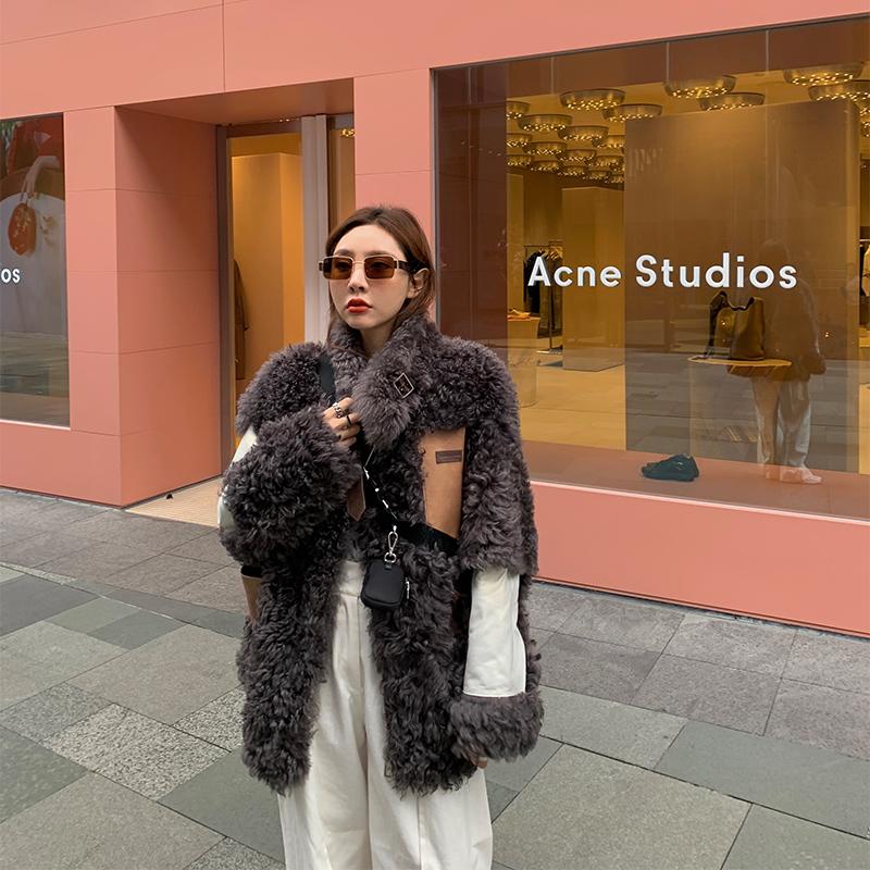 Women's Fur & Faux 2021 Winter Women High Quality Luxury Imported Wool Patchwork Coat Pashmina Ladies Thickening Jacket Outerwear, Black
Women's Fur & Faux 2021 Winter Women High Quality Luxury Imported Wool Patchwork Coat Pashmina Ladies Thickening Jacket Outerwear, Black