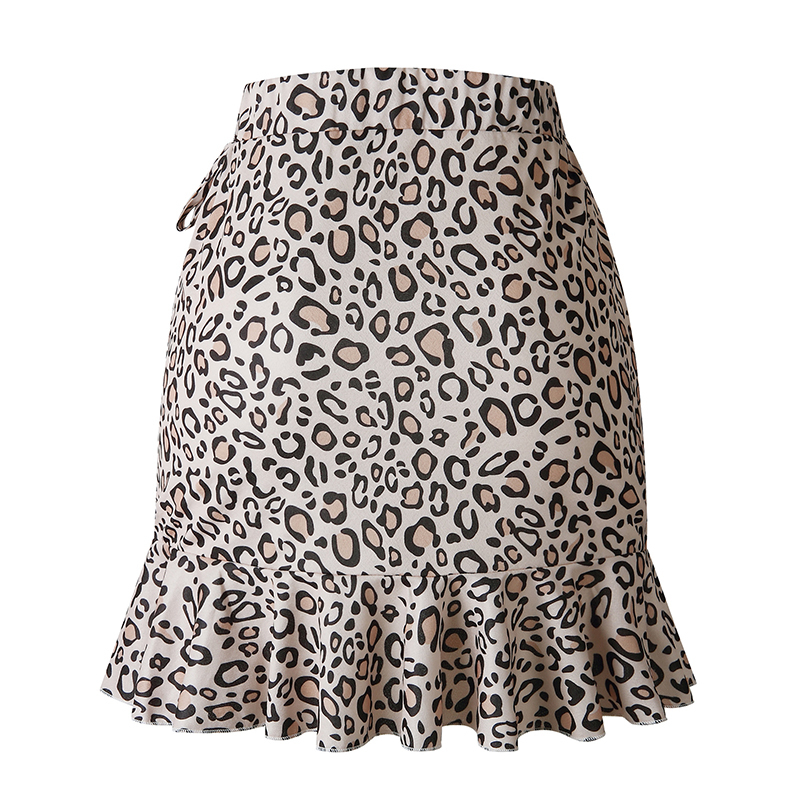 Dot Print Short Mini Skirts Women Summer Ruffle High Waist Bow Tie Skirt Ladies Slim Streetwear 210306