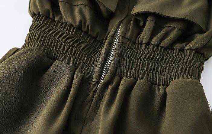 Girls Overalls Jumpsuit Summer Sleeveles Romper Solid Color Girl Pants Trousers Clothes Teenage 211103