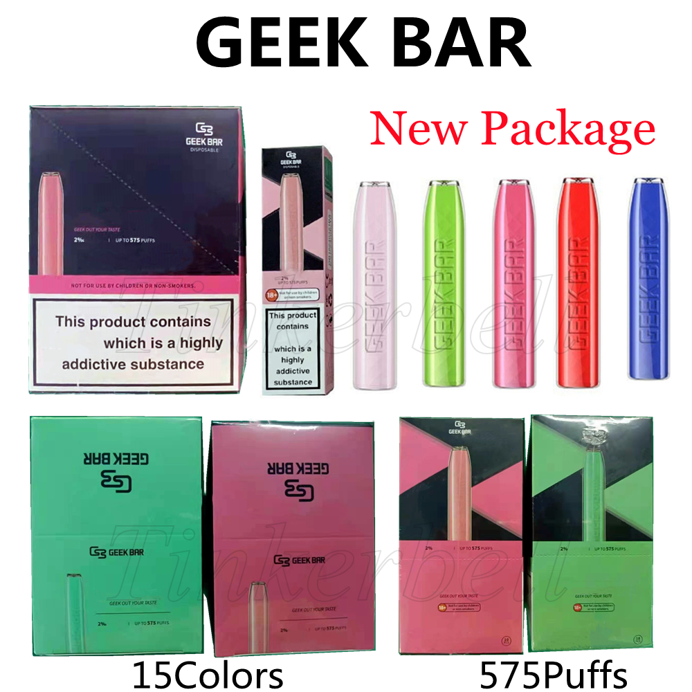 Geek Bar Disposable Vape Pen Device 575 Puffs E Cigarette Adjustable Vaporizer 350mAh Battery With 2.0ml Pod And 12 Colors
Geek Bar Disposable Vape Pen Device 575 Puffs E Cigarette Adjustable Vaporizer 350mAh Battery With 2.0ml Pod And 12 Colors