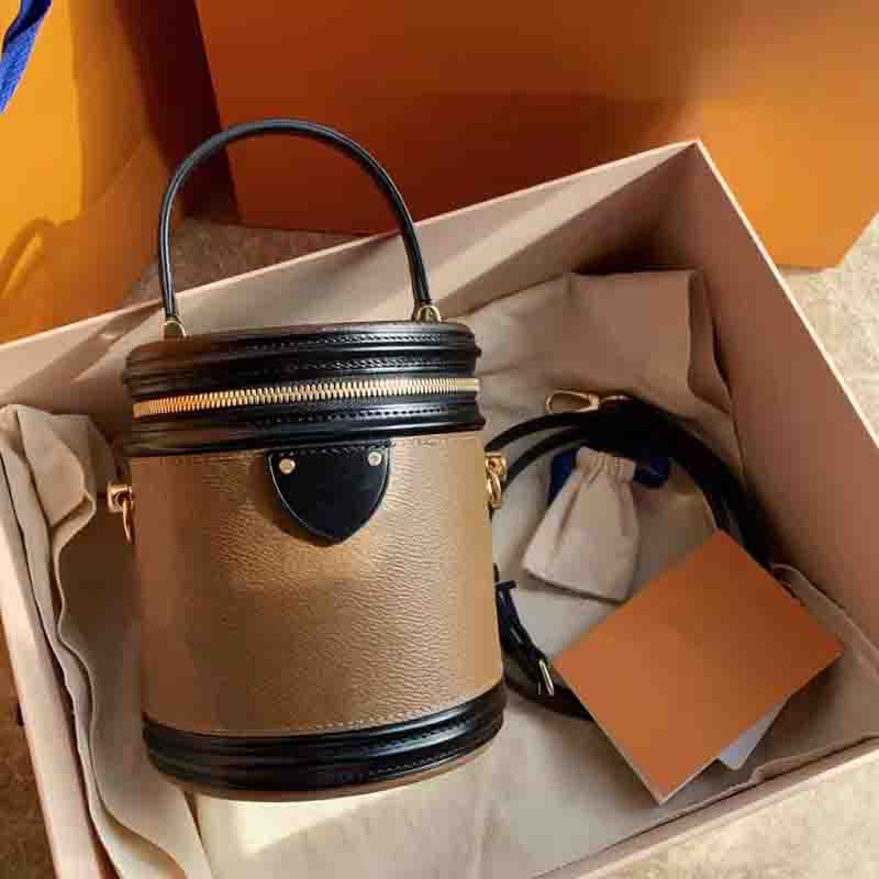 Bucket Bag High Quality Luxurys Woman Leather Shoulder Bags Classic Designers Cross body Purse Lady Sylvie Handbag