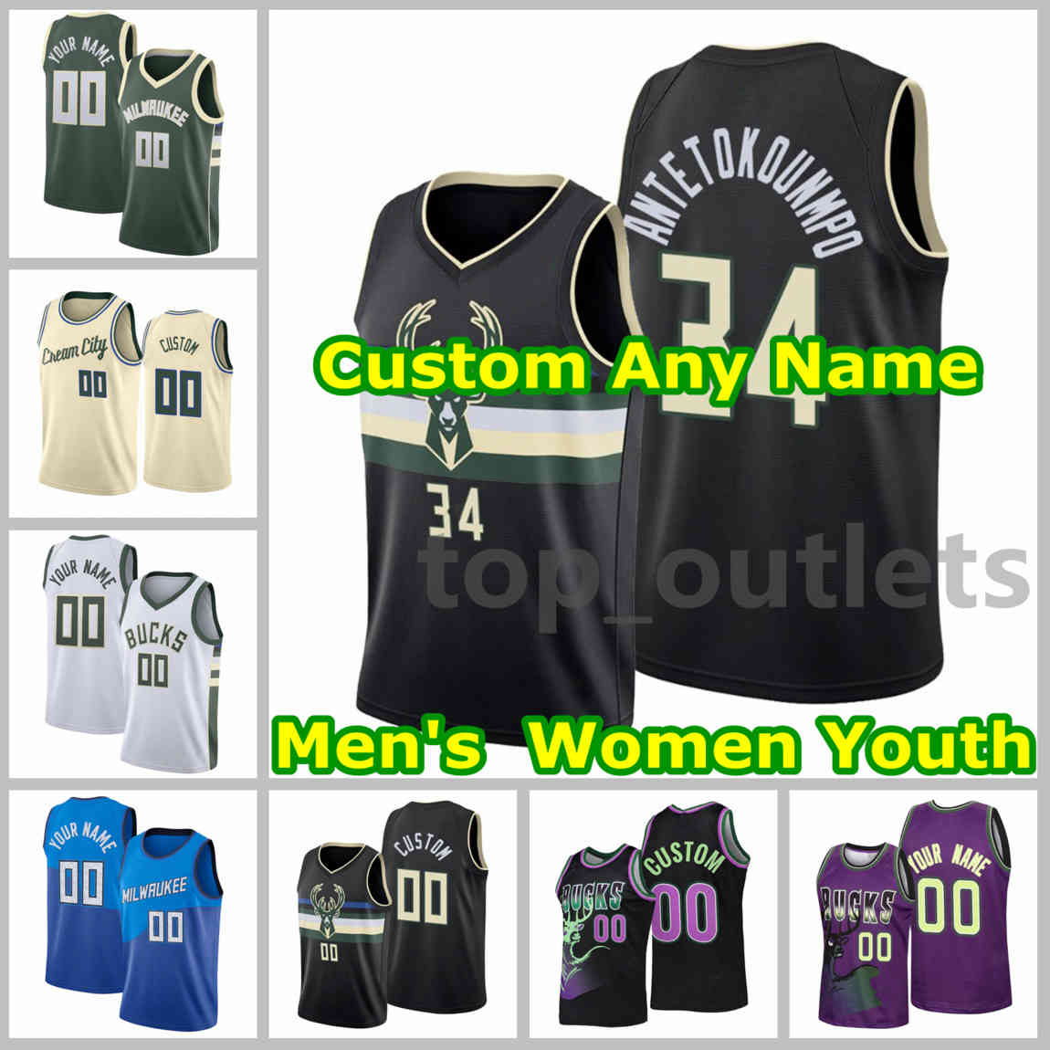 Bucks Basketball Jerseys Giannis Antetokounmpo Jersey Khris Middleton Jrue Holiday Brook Lopez Grayson Allen Elijah Bryant Pat Connaughton C, Black;red
Bucks Basketball Jerseys Giannis Antetokounmpo Jersey Khris Middleton Jrue Holiday Brook Lopez Grayson Allen Elijah Bryant Pat Connaughton C, Black;red