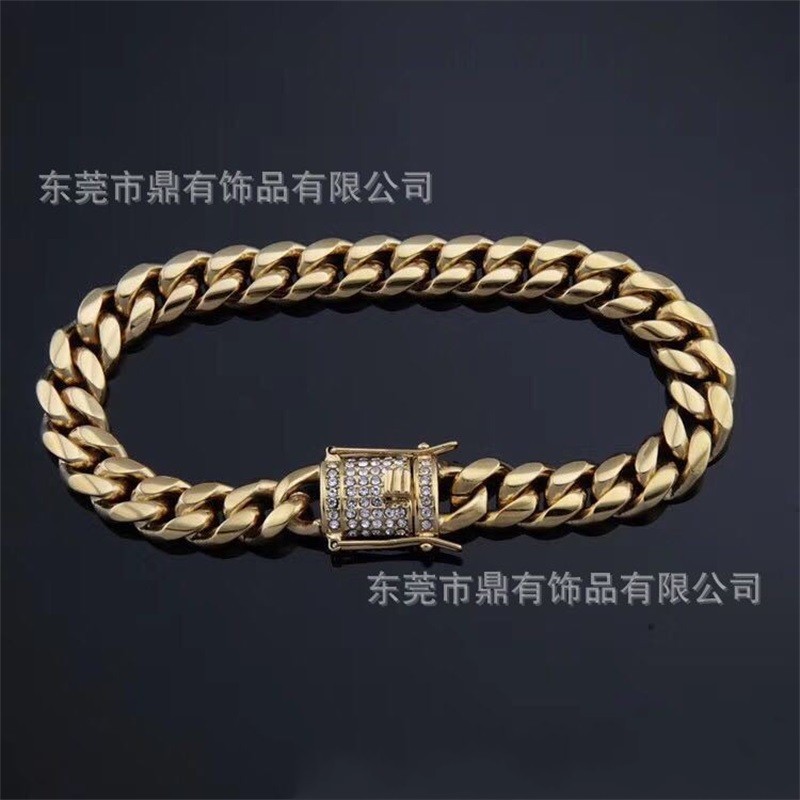 10mm Mens Cuban Miami Link Bracelet Chain Set Rhinestone CZ Clasp Stainless Steel Gold Hip Hop Necklace Chain Jewelry Set 87 U2, Silver
10mm Mens Cuban Miami Link Bracelet Chain Set Rhinestone CZ Clasp Stainless Steel Gold Hip Hop Necklace Chain Jewelry Set 87 U2, Silver