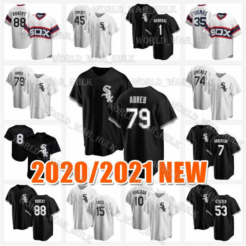 2020 2021 New 79 Jose Abreu Jerseys Custom Sox 34 Michael Kopech Eloy Jimenez Chicago 16 Liam Hendriks 23 Edwin Encarnacion White Baseball, Blue;black
2020 2021 New 79 Jose Abreu Jerseys Custom Sox 34 Michael Kopech Eloy Jimenez Chicago 16 Liam Hendriks 23 Edwin Encarnacion White Baseball, Blue;black