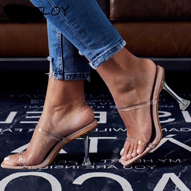Dress Shoes Fashion Pvc Transparent Jelly Women Casual Slippers Sandals Summer Sexy Peeptoe Perspex Heels Party Size 35-43, Black
Dress Shoes Fashion Pvc Transparent Jelly Women Casual Slippers Sandals Summer Sexy Peeptoe Perspex Heels Party Size 35-43, Black