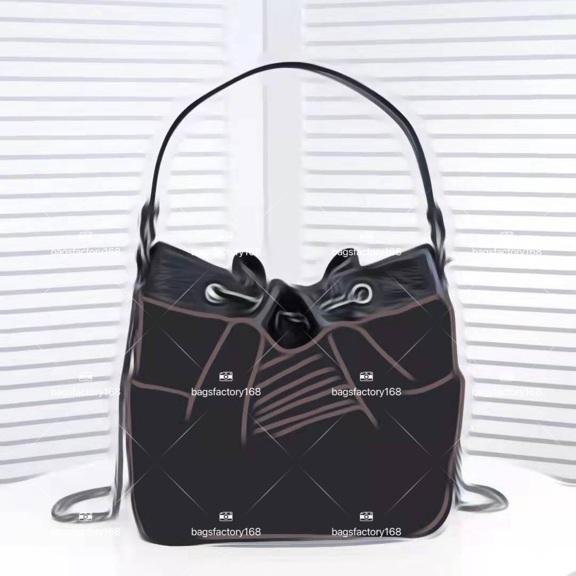 Parisian Luxury Design Cowhide Plaid Drawstring Bag Top Hardware Accessories Bucket Bags Large Capacity Shoulder Package Zig Zag Lightweight Handbag, Customize
Parisian Luxury Design Cowhide Plaid Drawstring Bag Top Hardware Accessories Bucket Bags Large Capacity Shoulder Package Zig Zag Lightweight Handbag, Customize