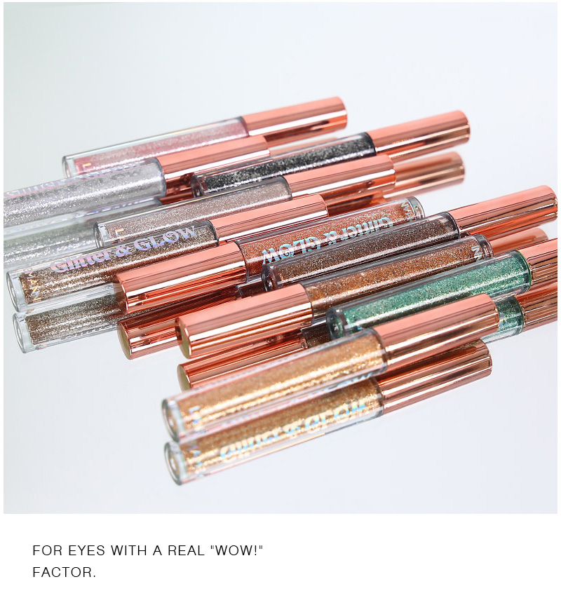 10 Colors Shimmer Liquid Eyeshadow Glitter Eye Shadow Cream Waterproof Long Lasting Cosmetics Set